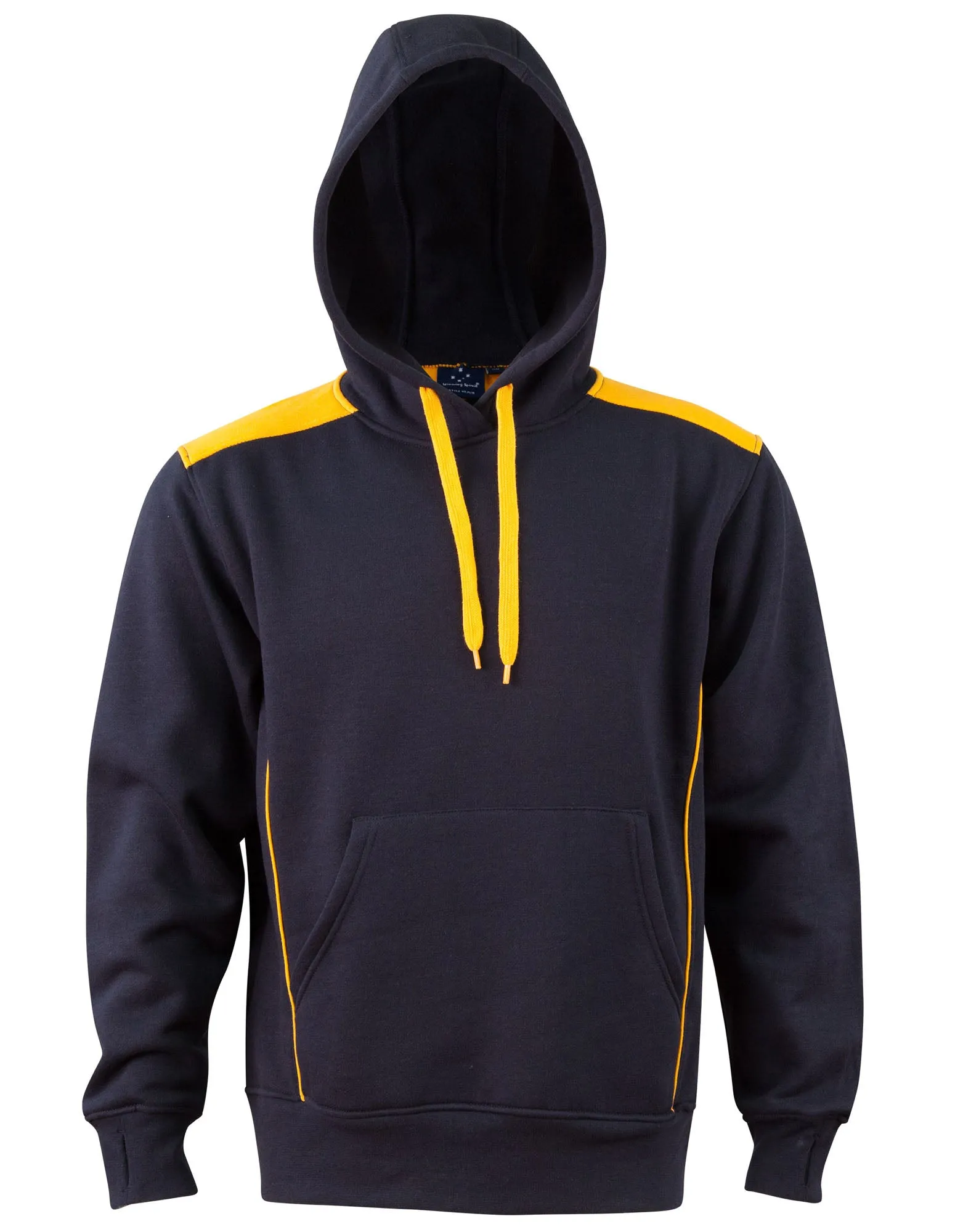 Adults Kangaroo Pocket Contrast Hoodie
