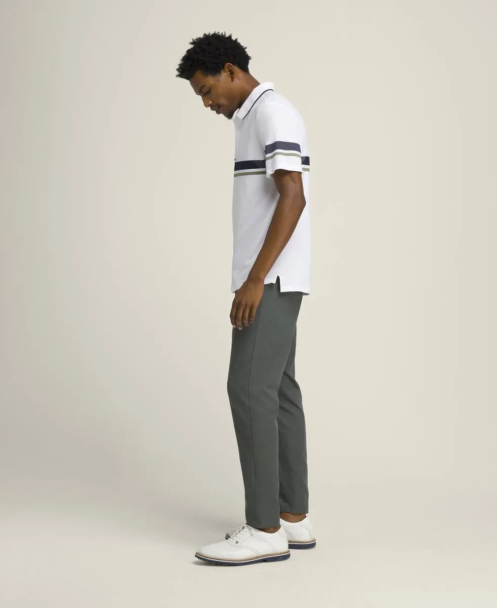 All Seasons Polo - Bright White / Classic Navy