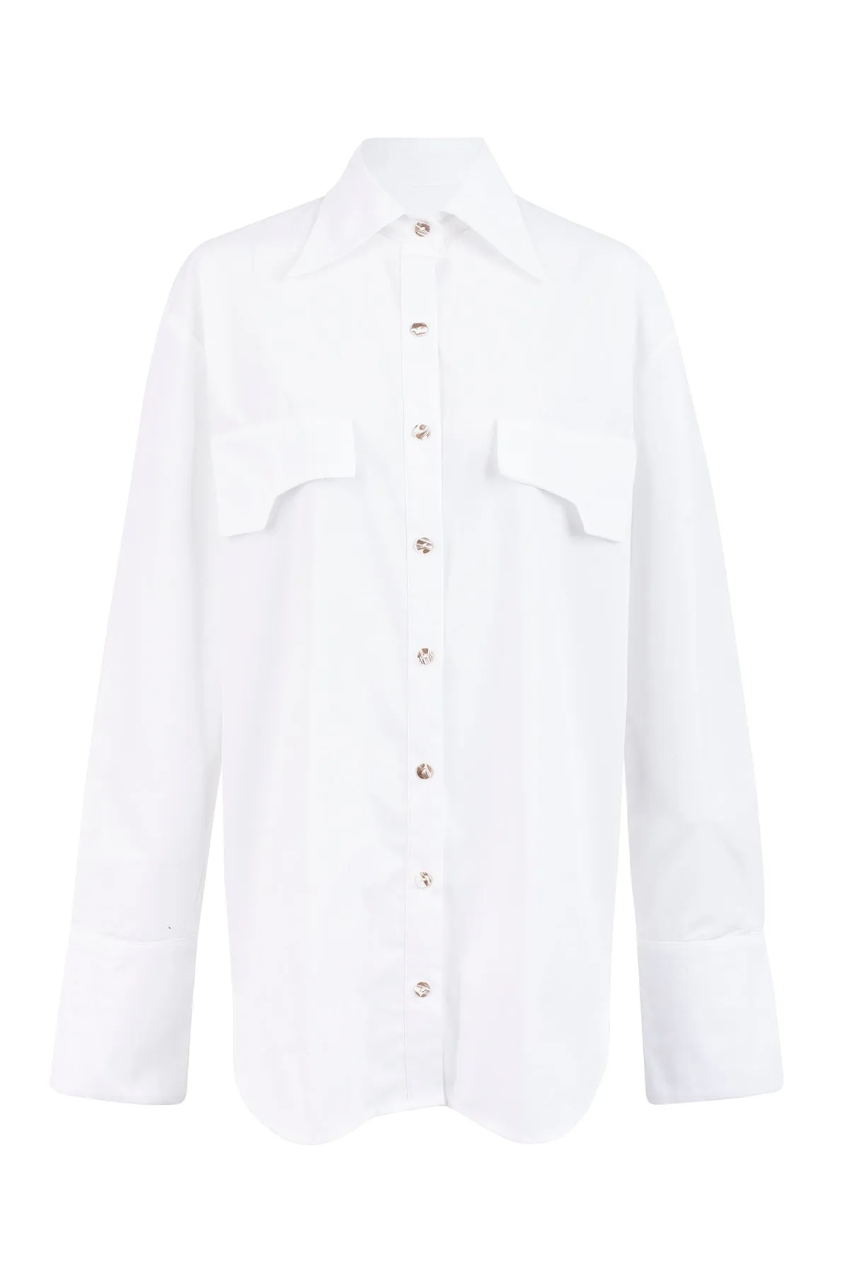 Amina Shirt White