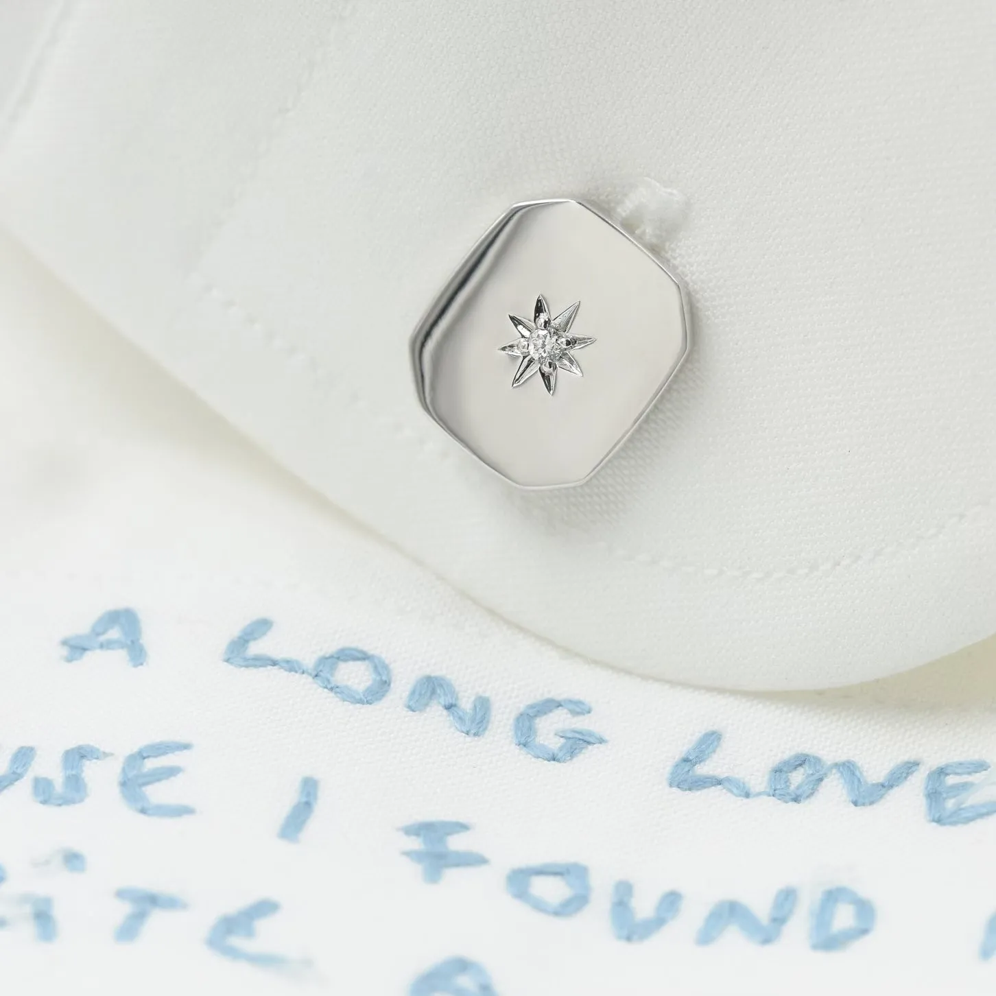 Barri Diamond Cuff Links