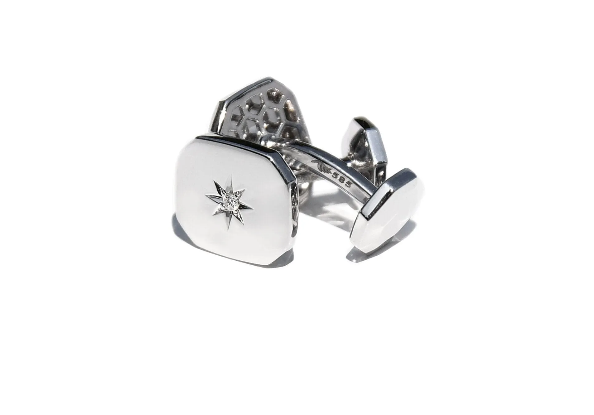 Barri Diamond Cuff Links