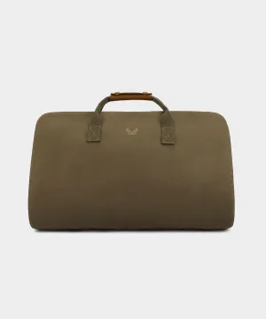 Bennett Winch Canvas Suit Carrier Holdall in Olive