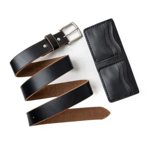 Black Belt & Wallet Bundle