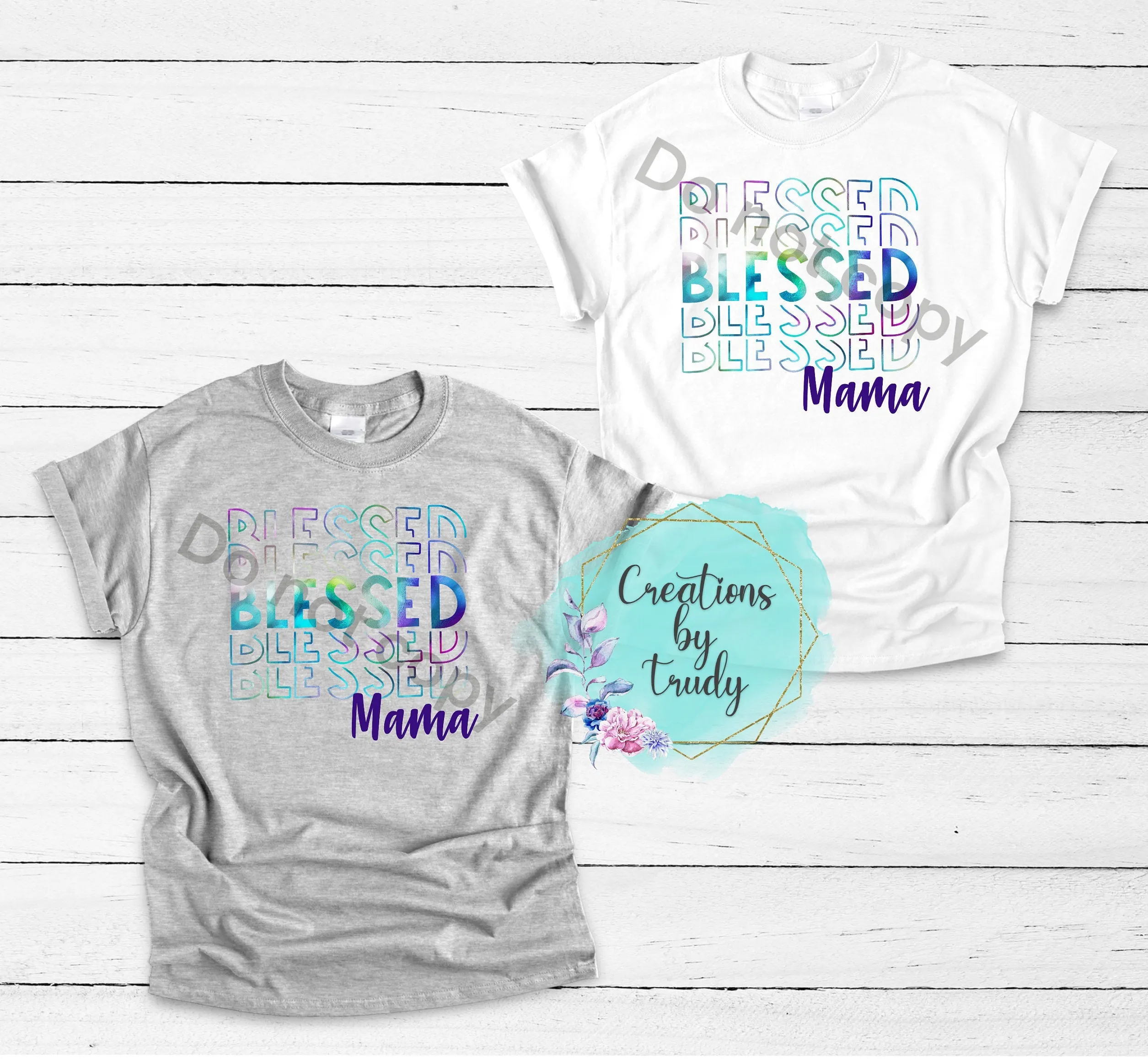 Blessed mama- T SHIRT