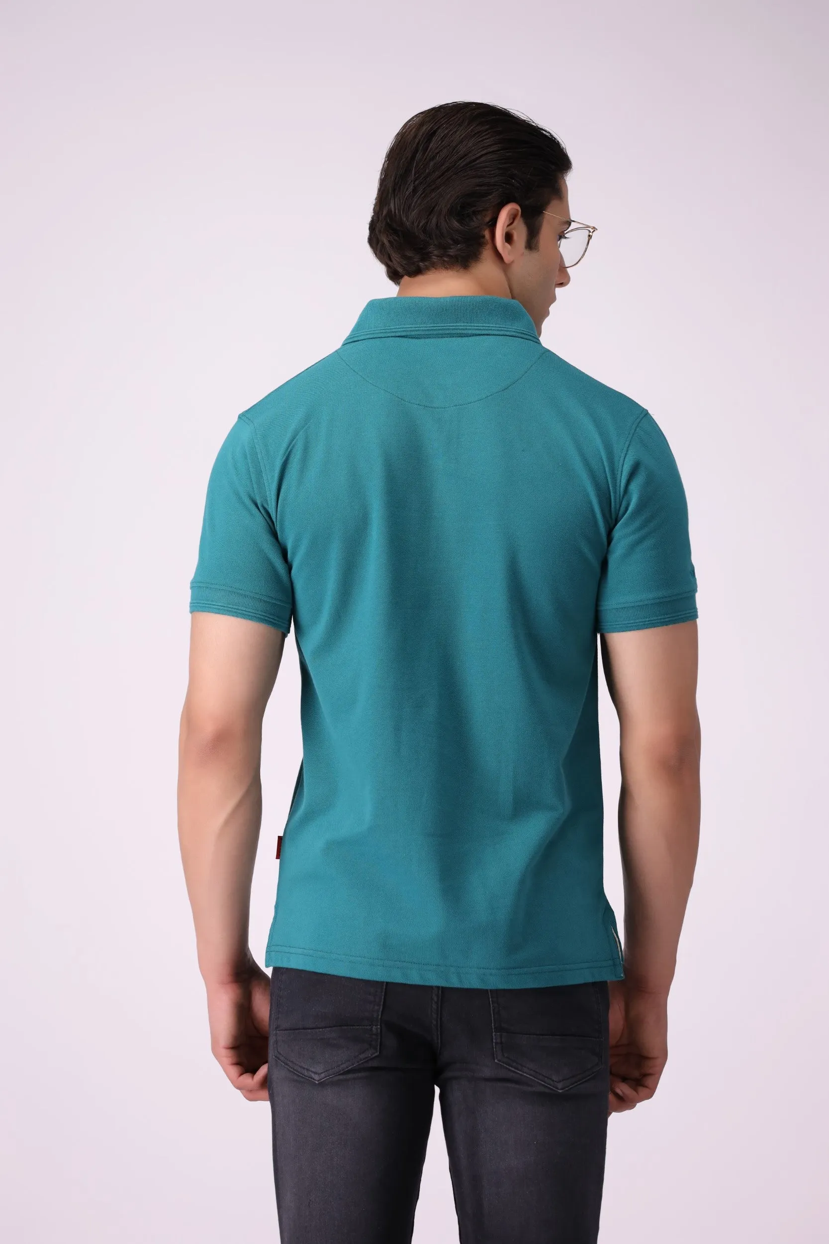BoneCollar Basic Green Polo Shirt