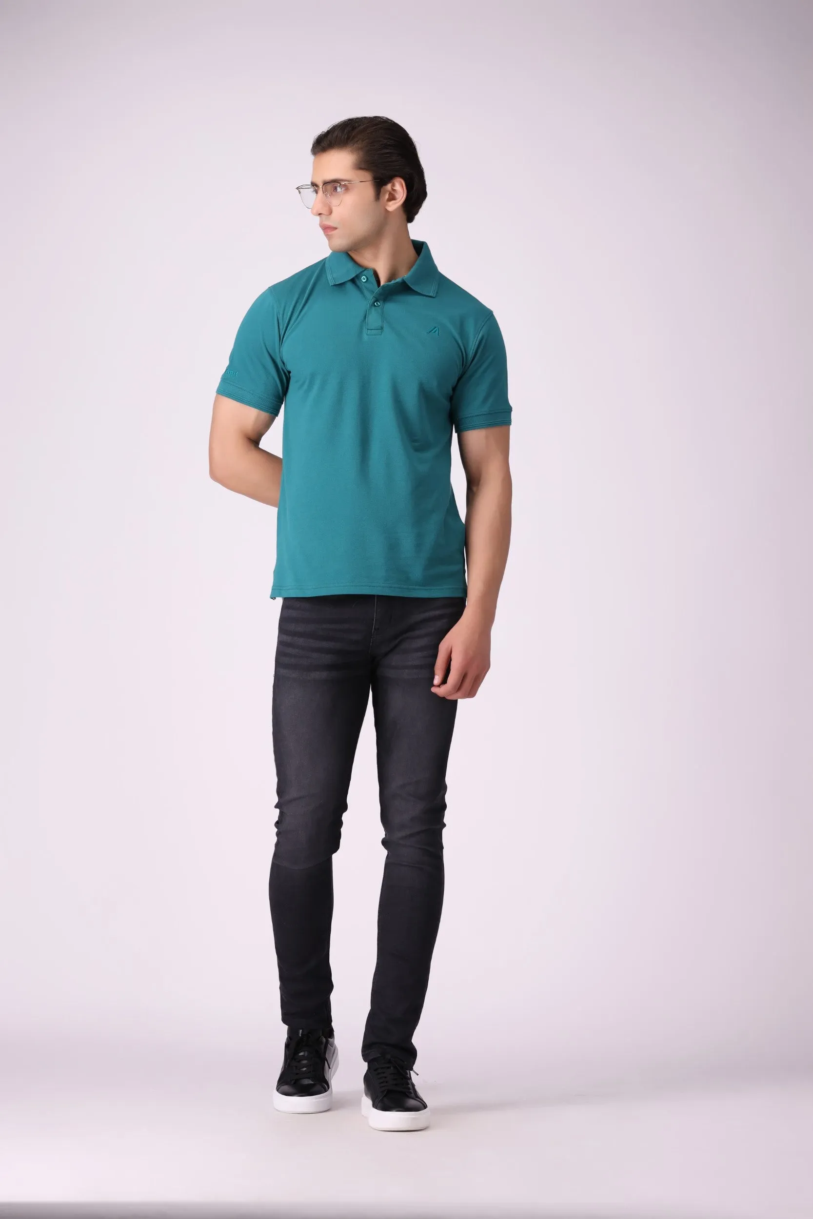 BoneCollar Basic Green Polo Shirt