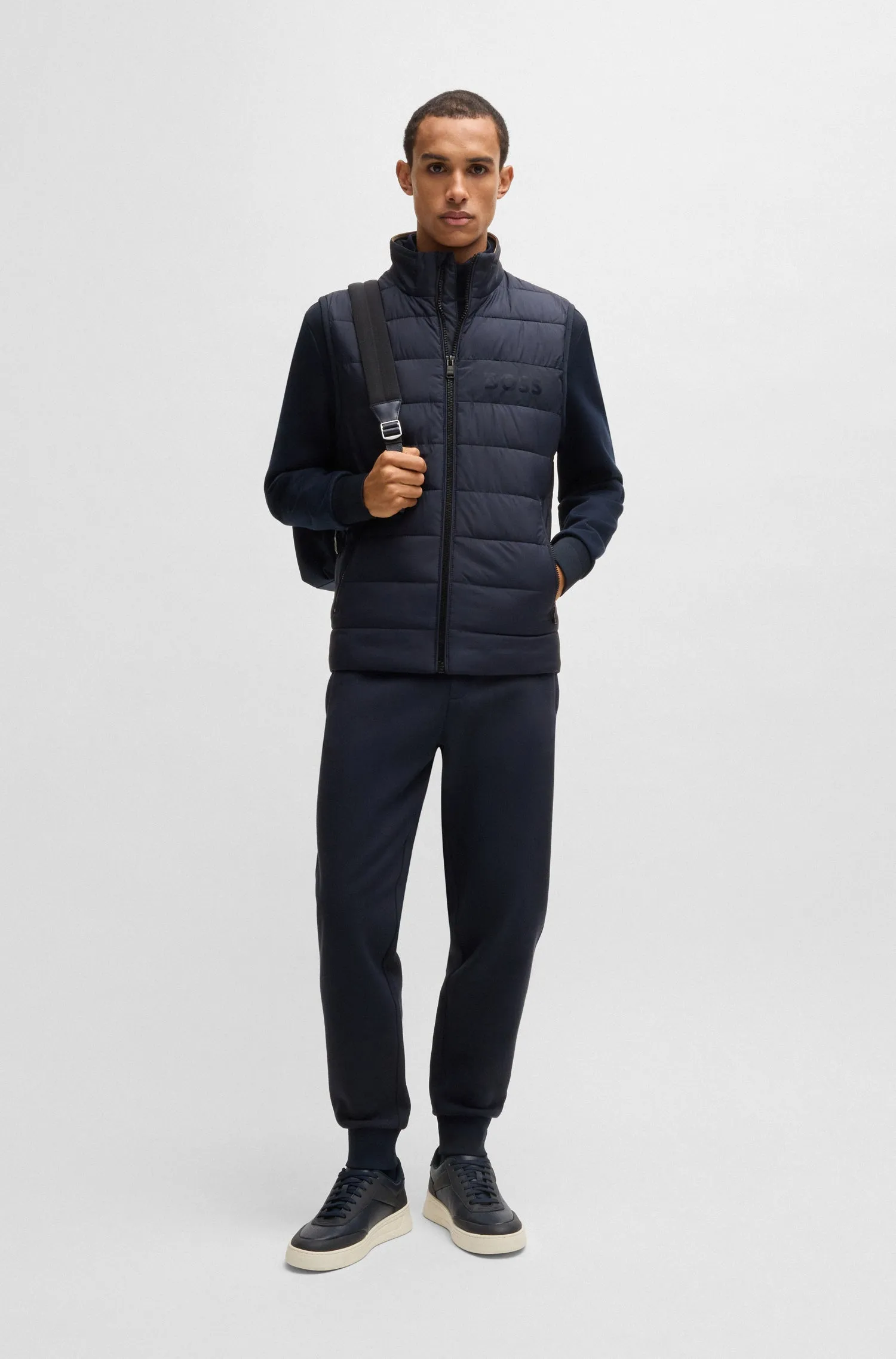 BOSS Vests Regular Fit in Polyester - H-CENITO 10260482 01-50518375