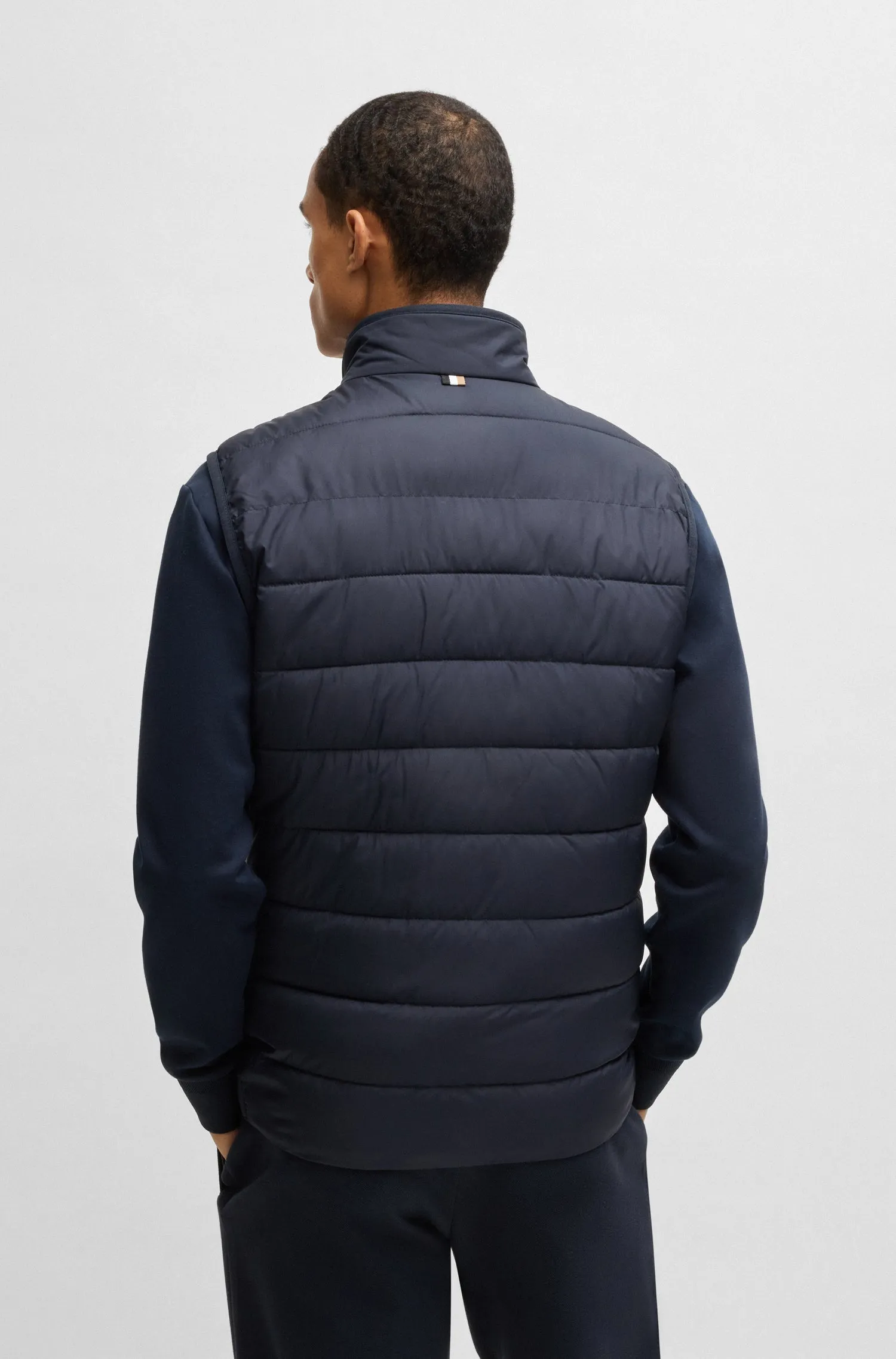 BOSS Vests Regular Fit in Polyester - H-CENITO 10260482 01-50518375