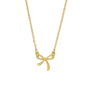 Bow Necklace