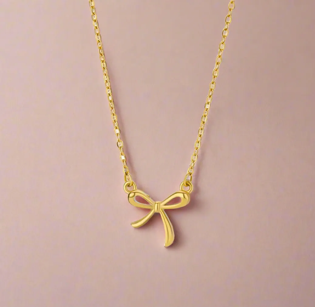 Bow Necklace