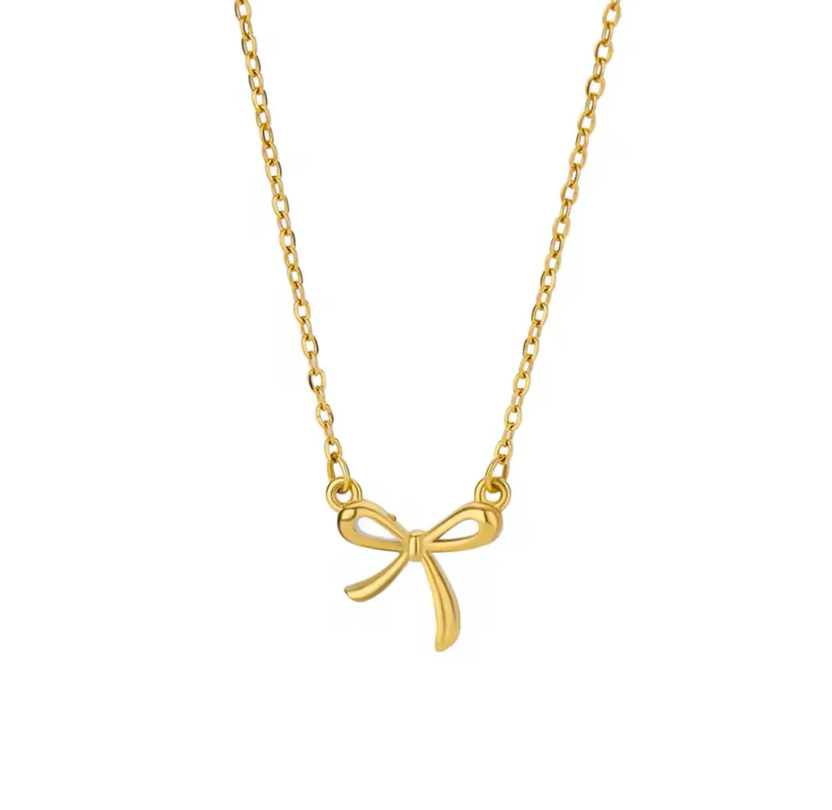 Bow Necklace