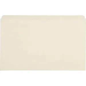 Business Source Straight Tab Cut Legal Recycled Top Tab File Folder