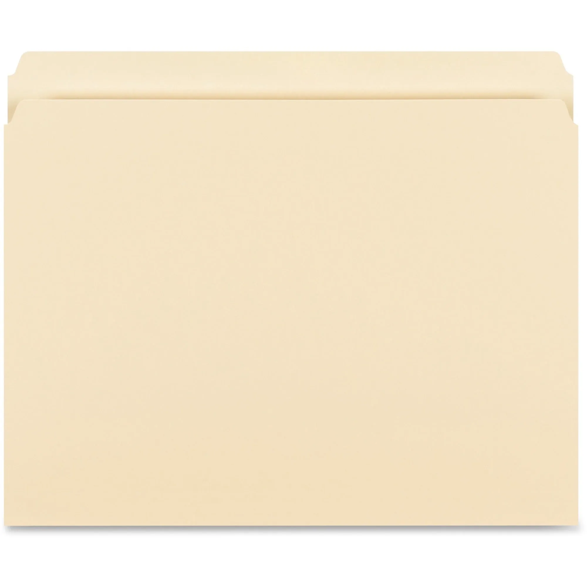 Business Source Straight Tab Cut Letter Recycled Storage Folder