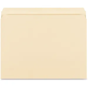 Business Source Straight Tab Cut Letter Recycled Storage Folder