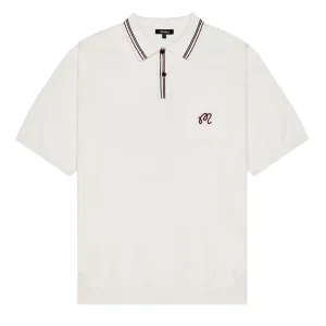 Campania Knit Polo Ivory