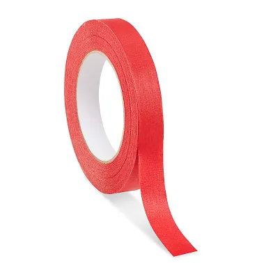 Cantech Masking Tape, Red, 3/4", 48 rolls