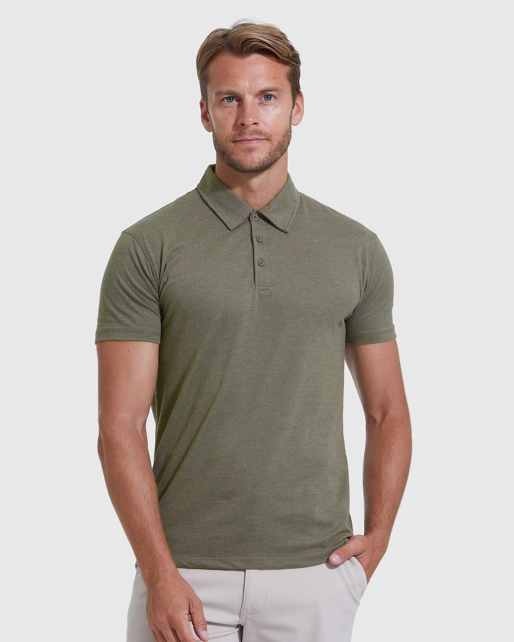 Carbon & Green Classic Polo 2-Pack