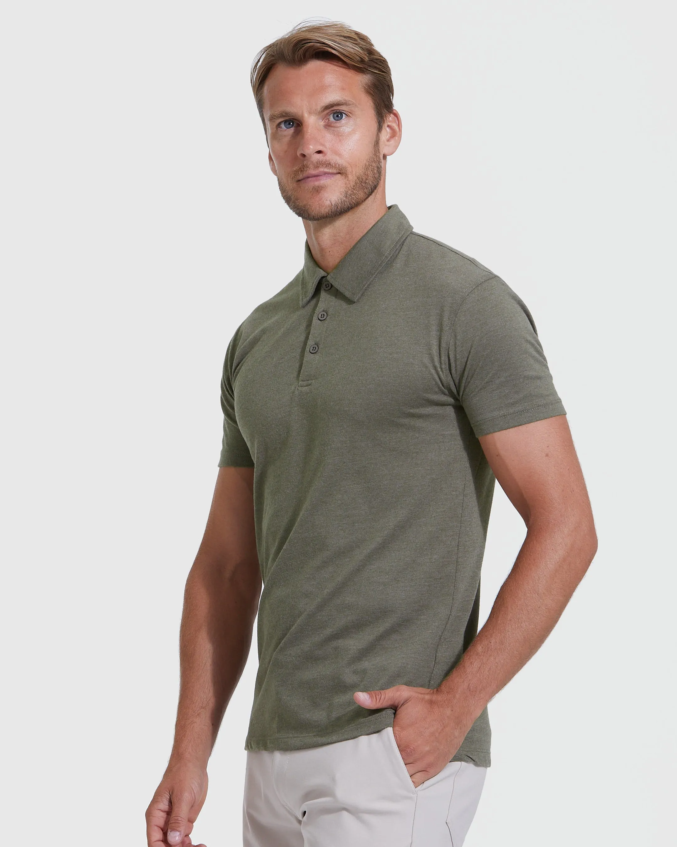 Carbon & Green Classic Polo 2-Pack