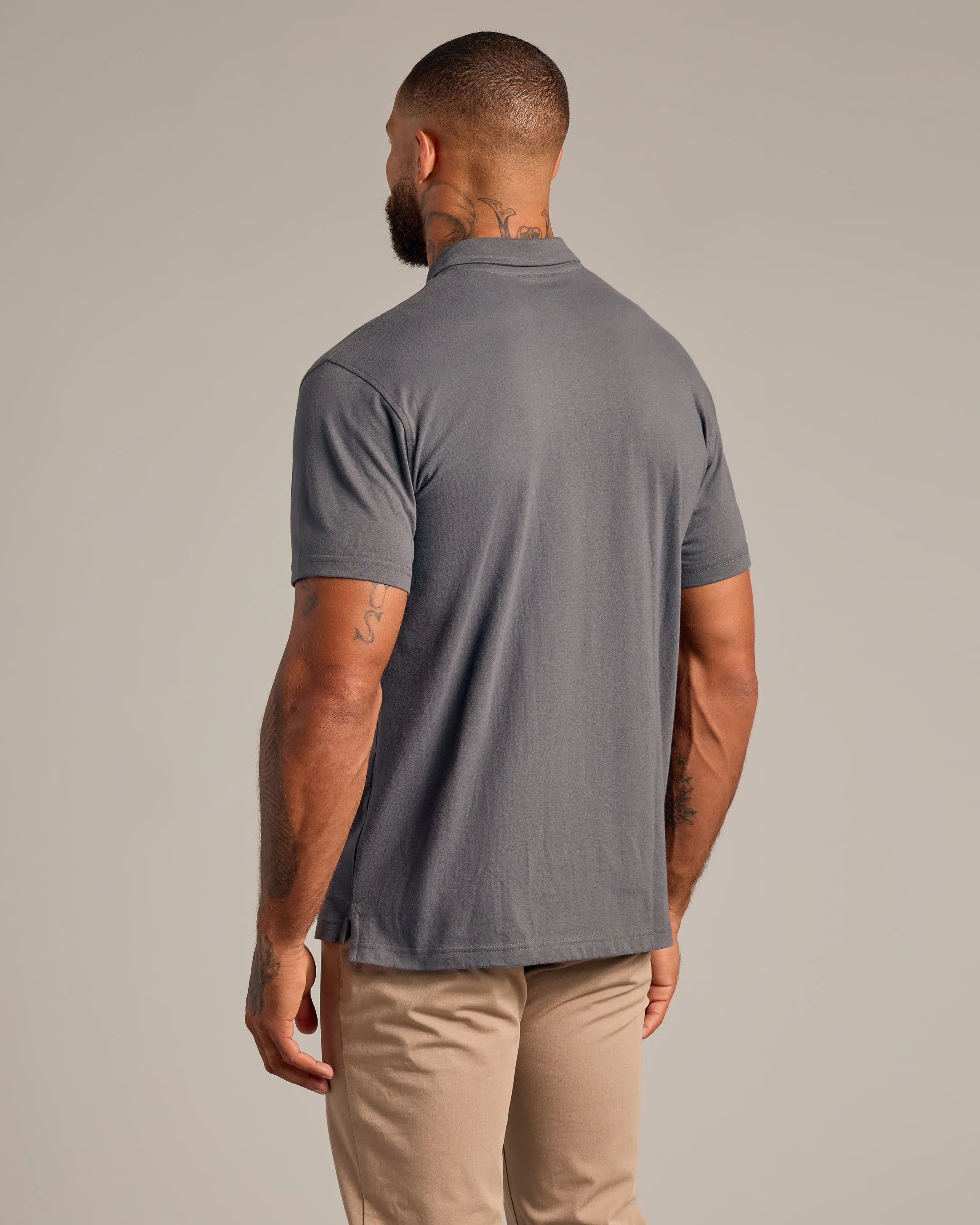 Carbon & Green Classic Polo 2-Pack