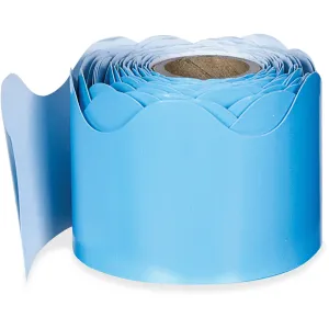 Carson Dellosa Education Plain Continuous-roll Scalloped Border