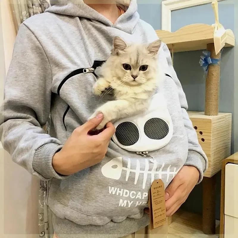 Cat Lovers Pouch Hoodie