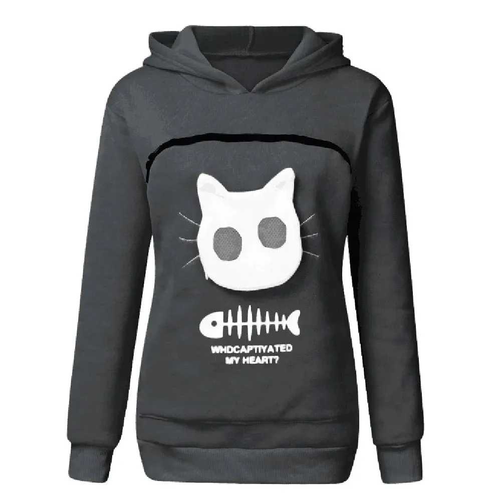 Cat Lovers Pouch Hoodie