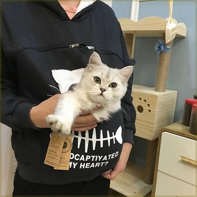 Cat Lovers Pouch Hoodie