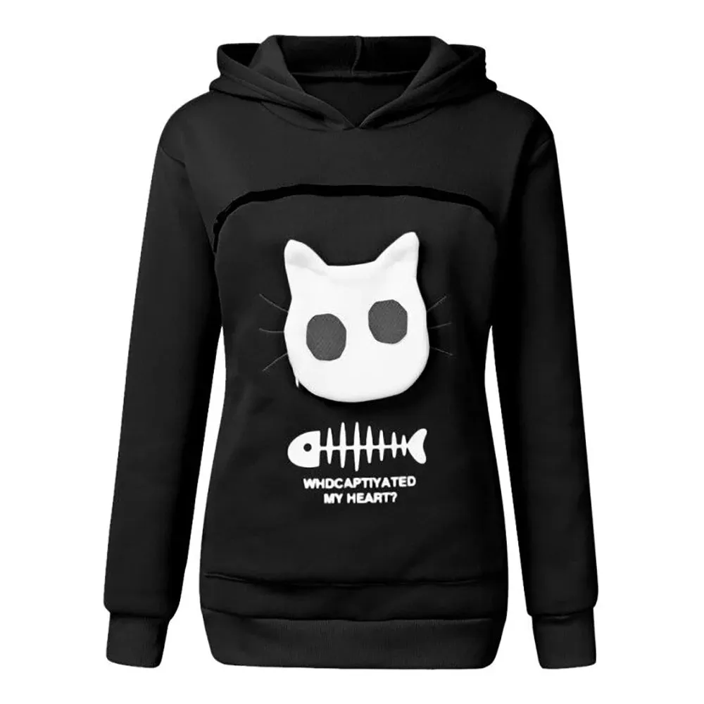 Cat Lovers Pouch Hoodie