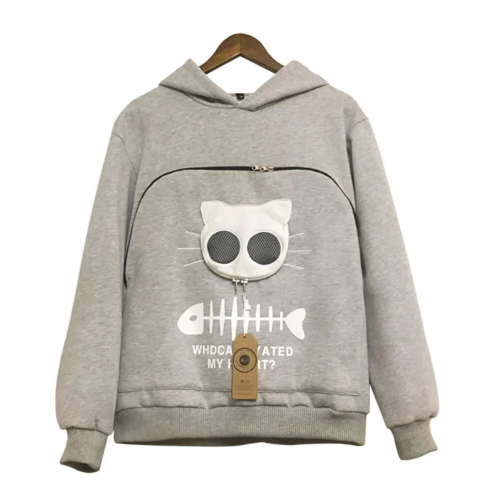 Cat Lovers Pouch Hoodie