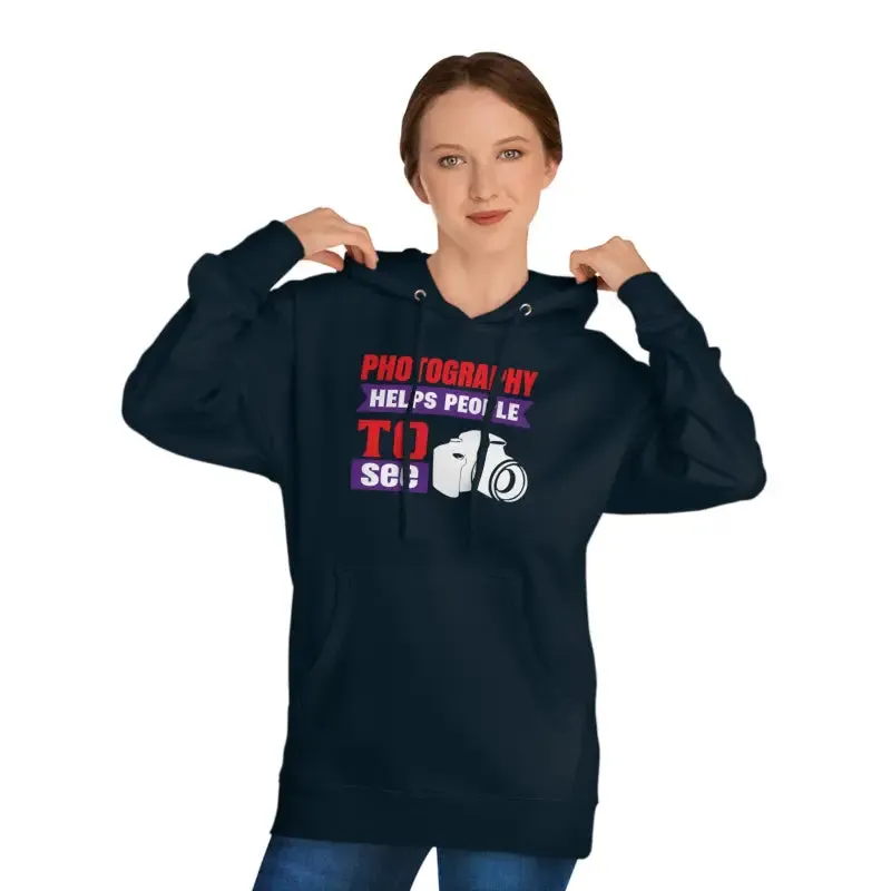 Chill in Style with a Photography Hooded Sweatshirt