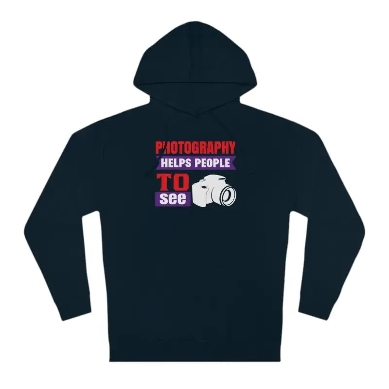 Chill in Style with a Photography Hooded Sweatshirt