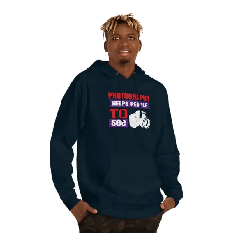 Chill in Style with a Photography Hooded Sweatshirt