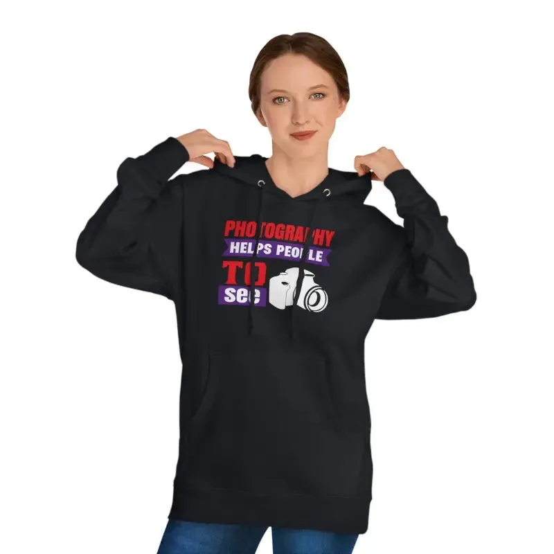Chill in Style with a Photography Hooded Sweatshirt
