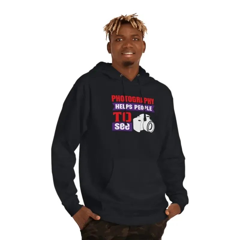 Chill in Style with a Photography Hooded Sweatshirt