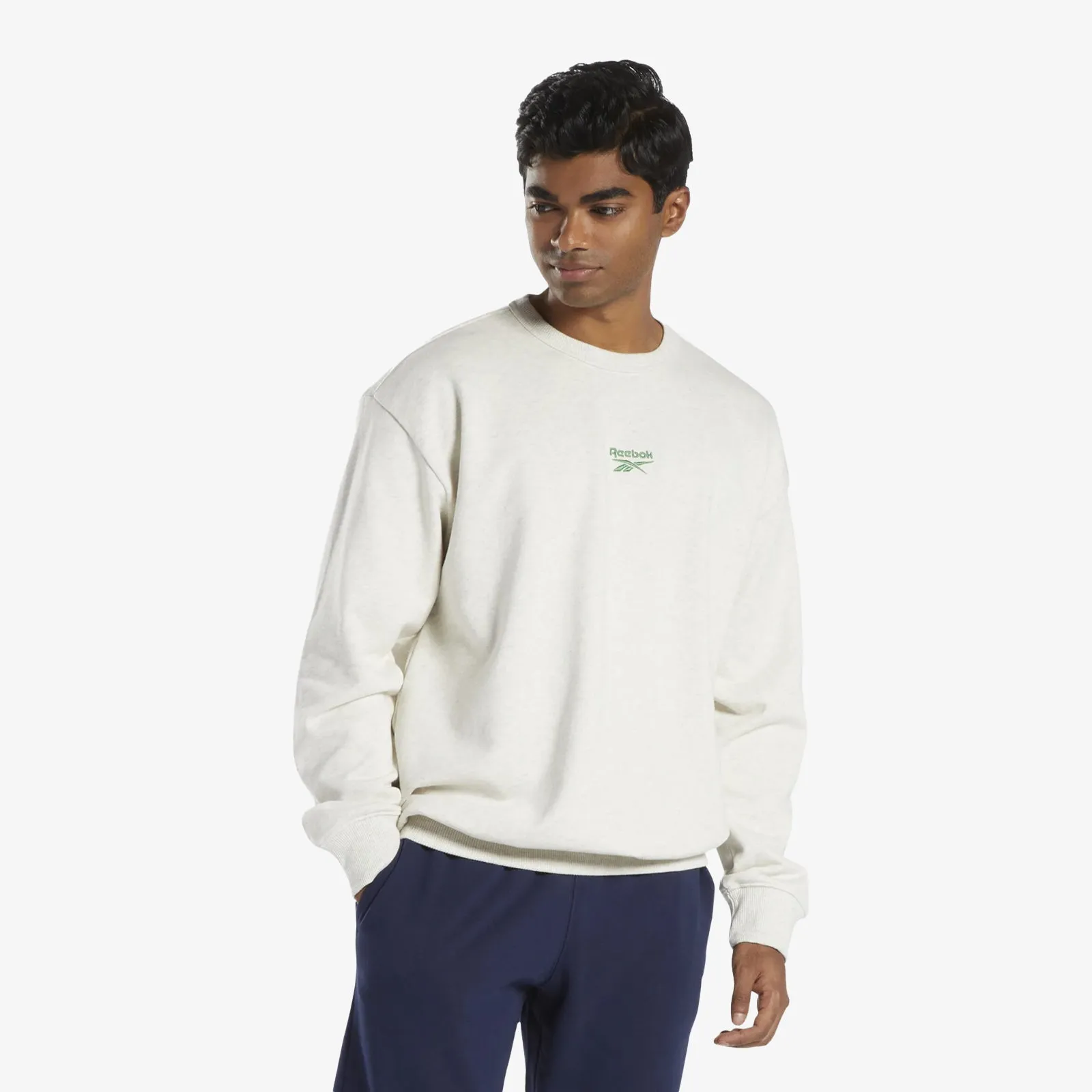 Classics Small Vector Crew Sweatshirt - Chalk