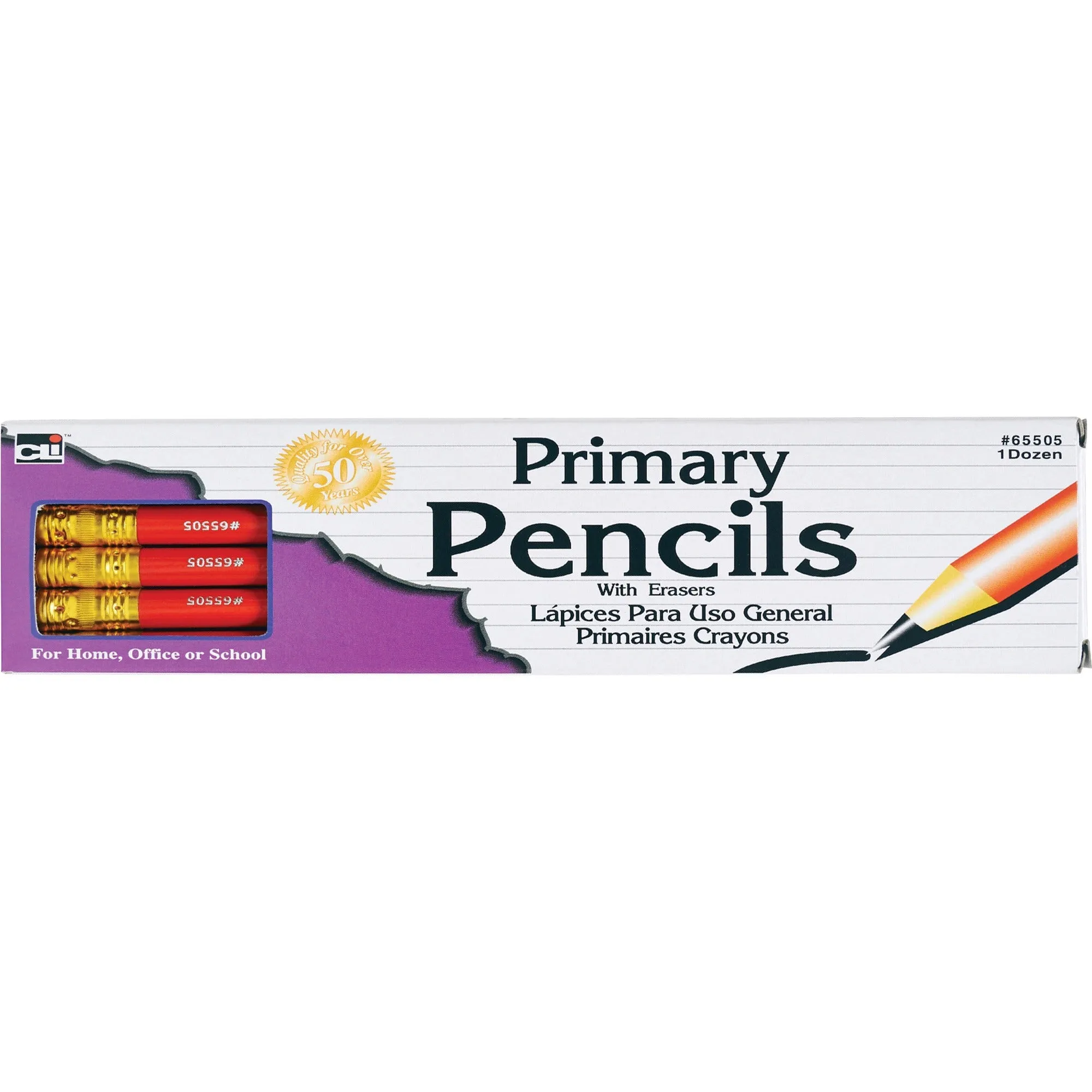 CLI Primary Pencils with Eraser