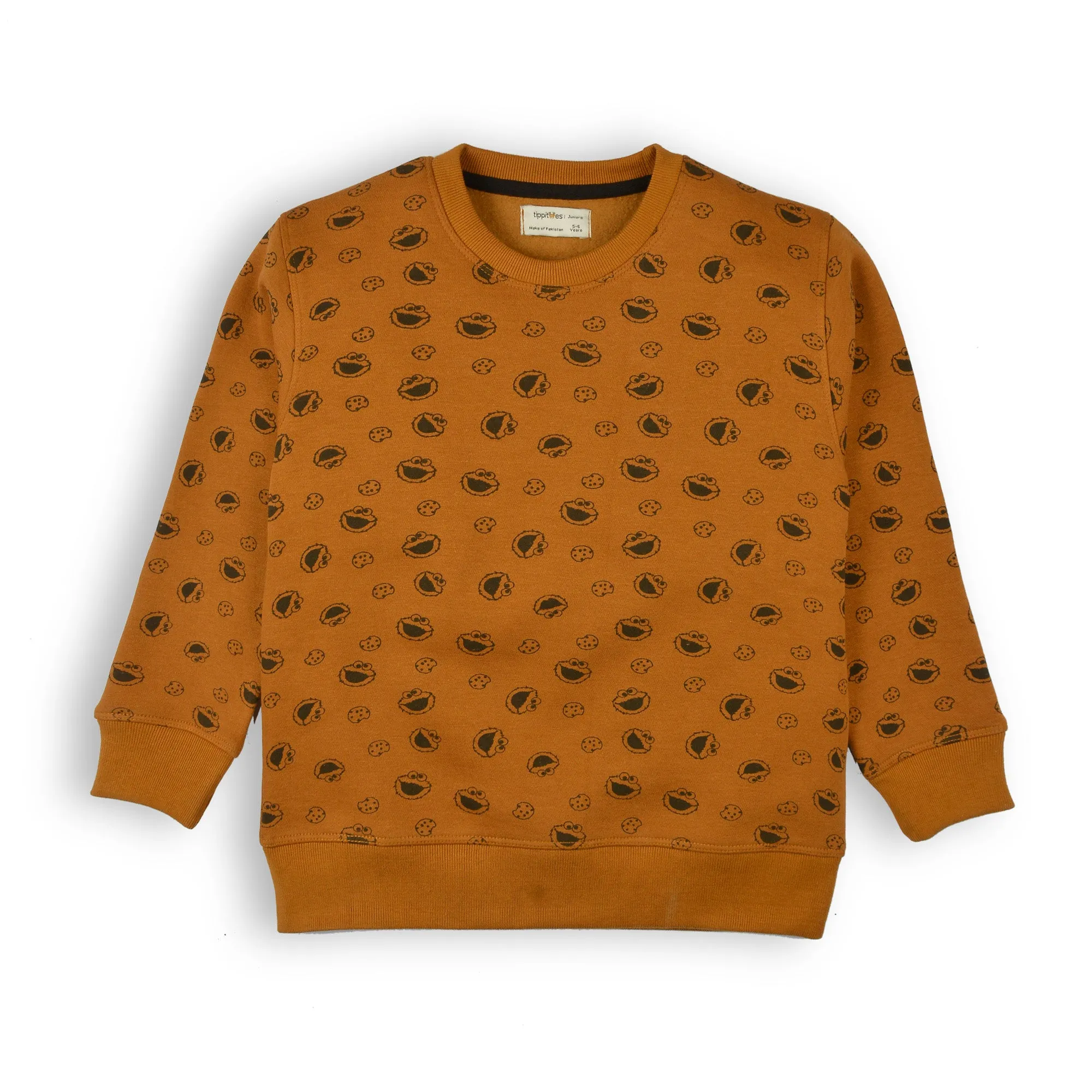 Cookie Monster Print Sweat