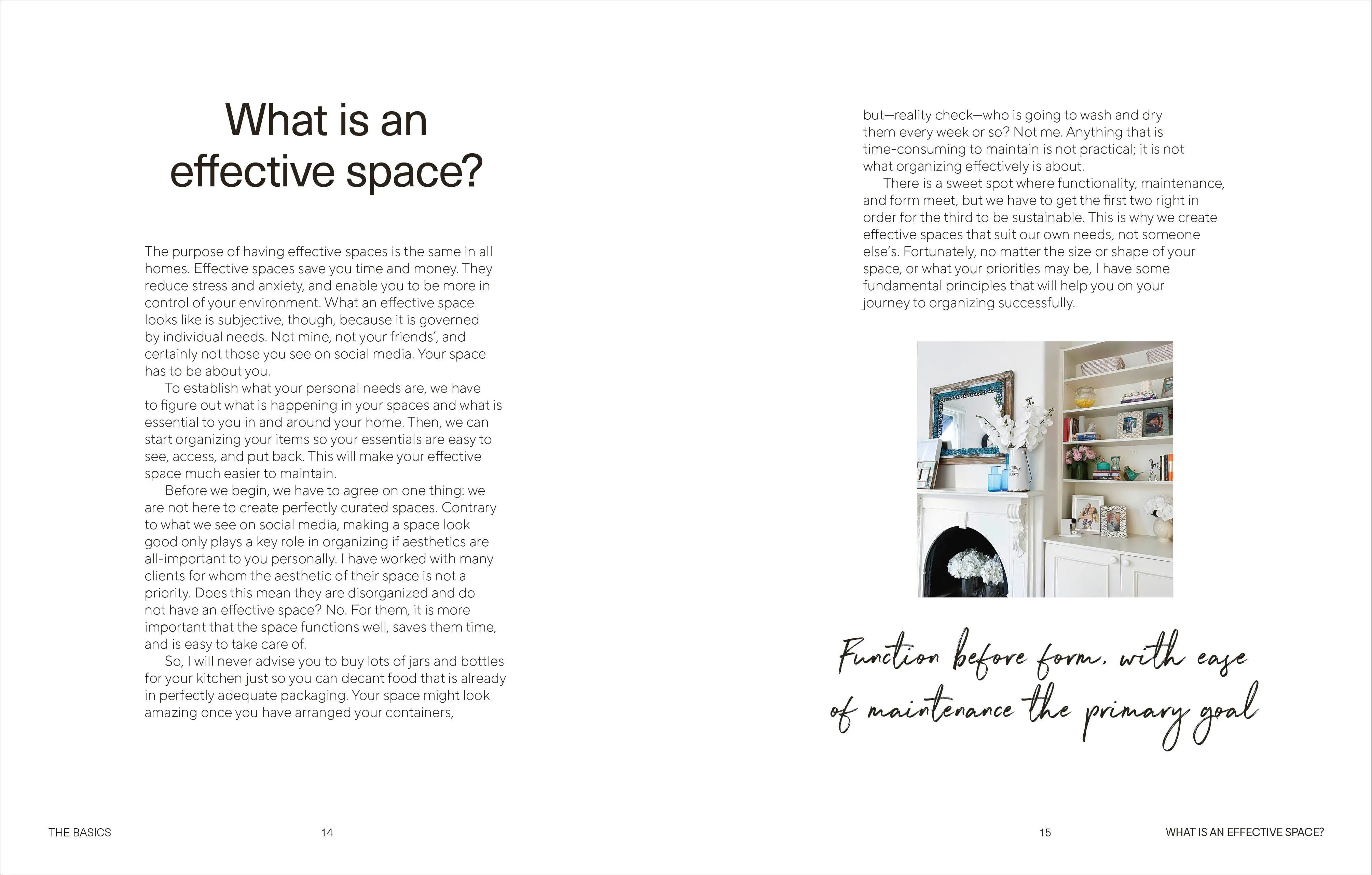 Creating Effective Spaces
