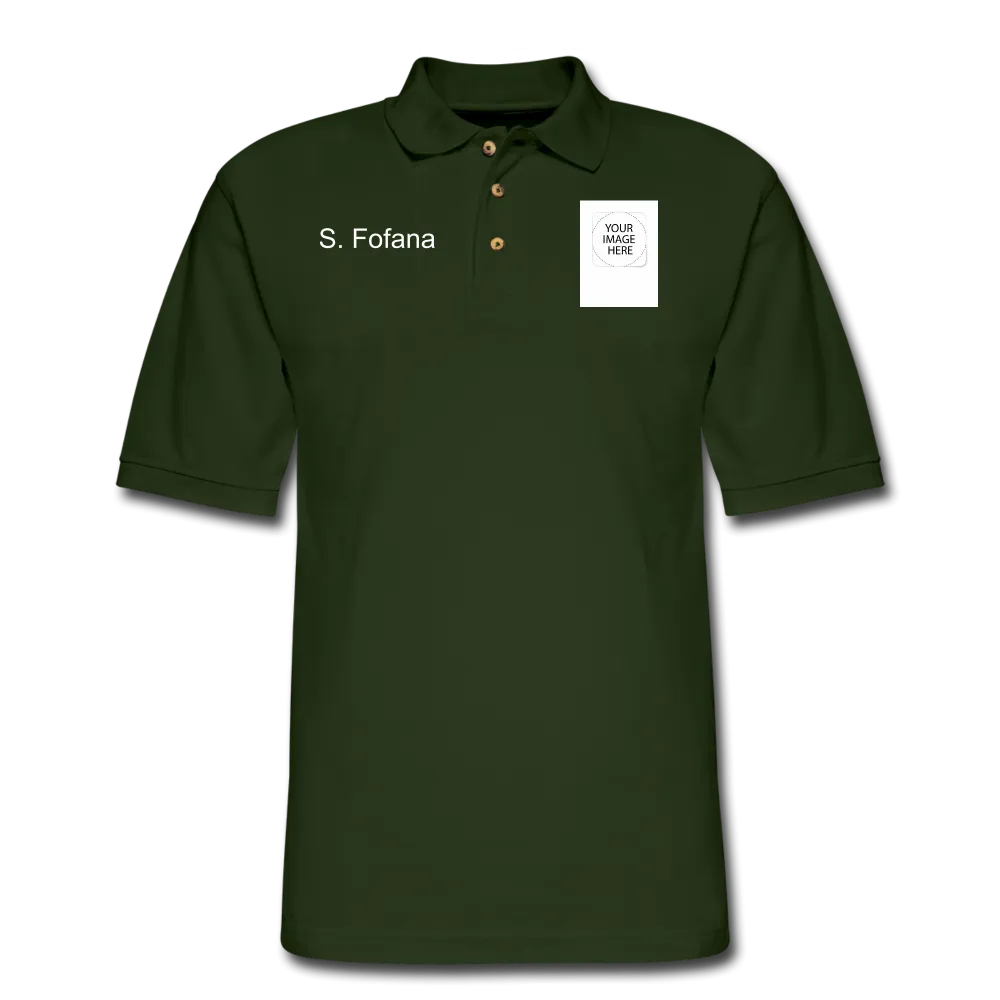 Customize Men's Pique Polo Shirt