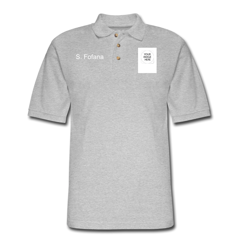 Customize Men's Pique Polo Shirt