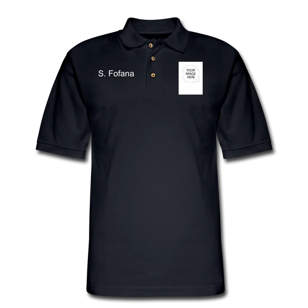 Customize Men's Pique Polo Shirt
