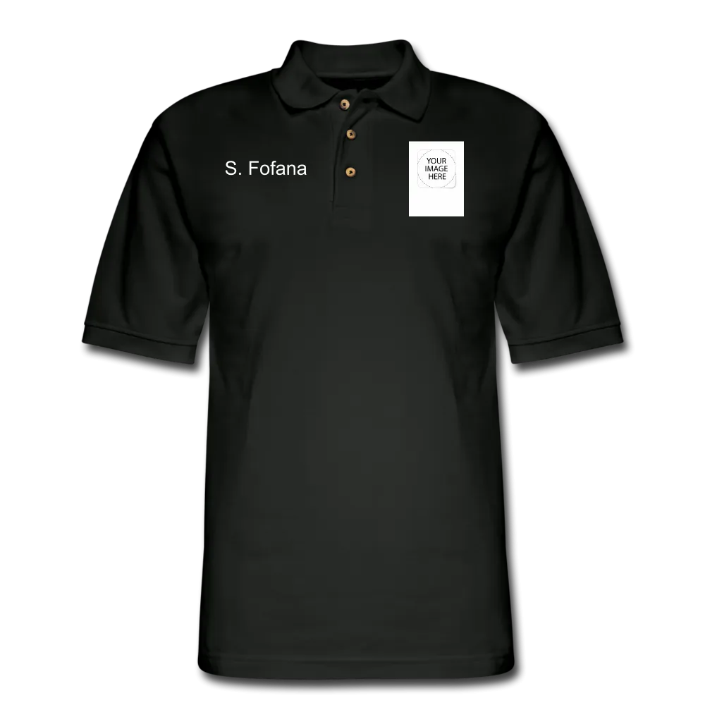 Customize Men's Pique Polo Shirt