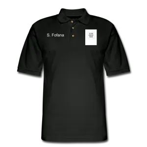 Customize Men's Pique Polo Shirt