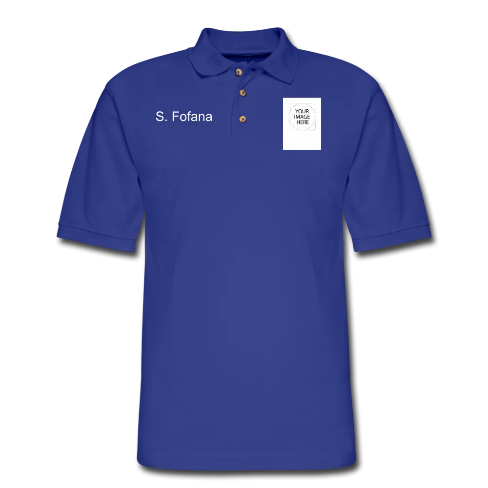 Customize Men's Pique Polo Shirt