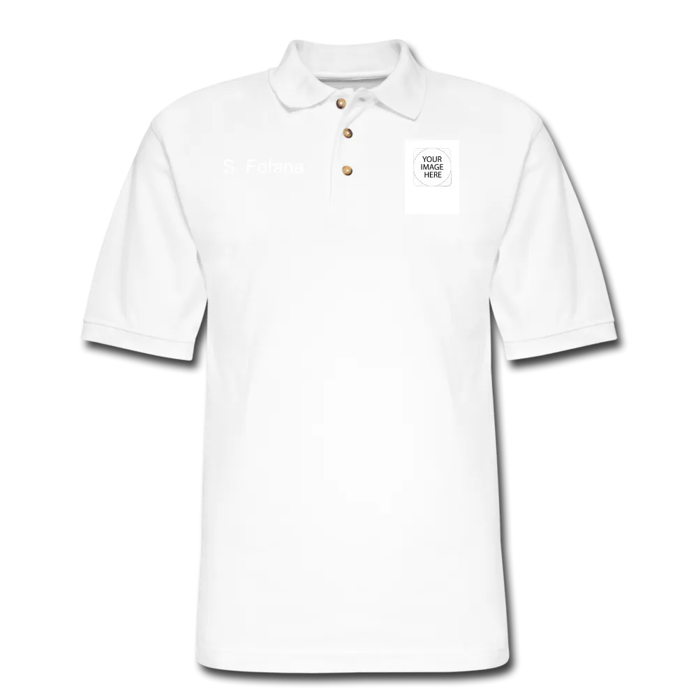 Customize Men's Pique Polo Shirt