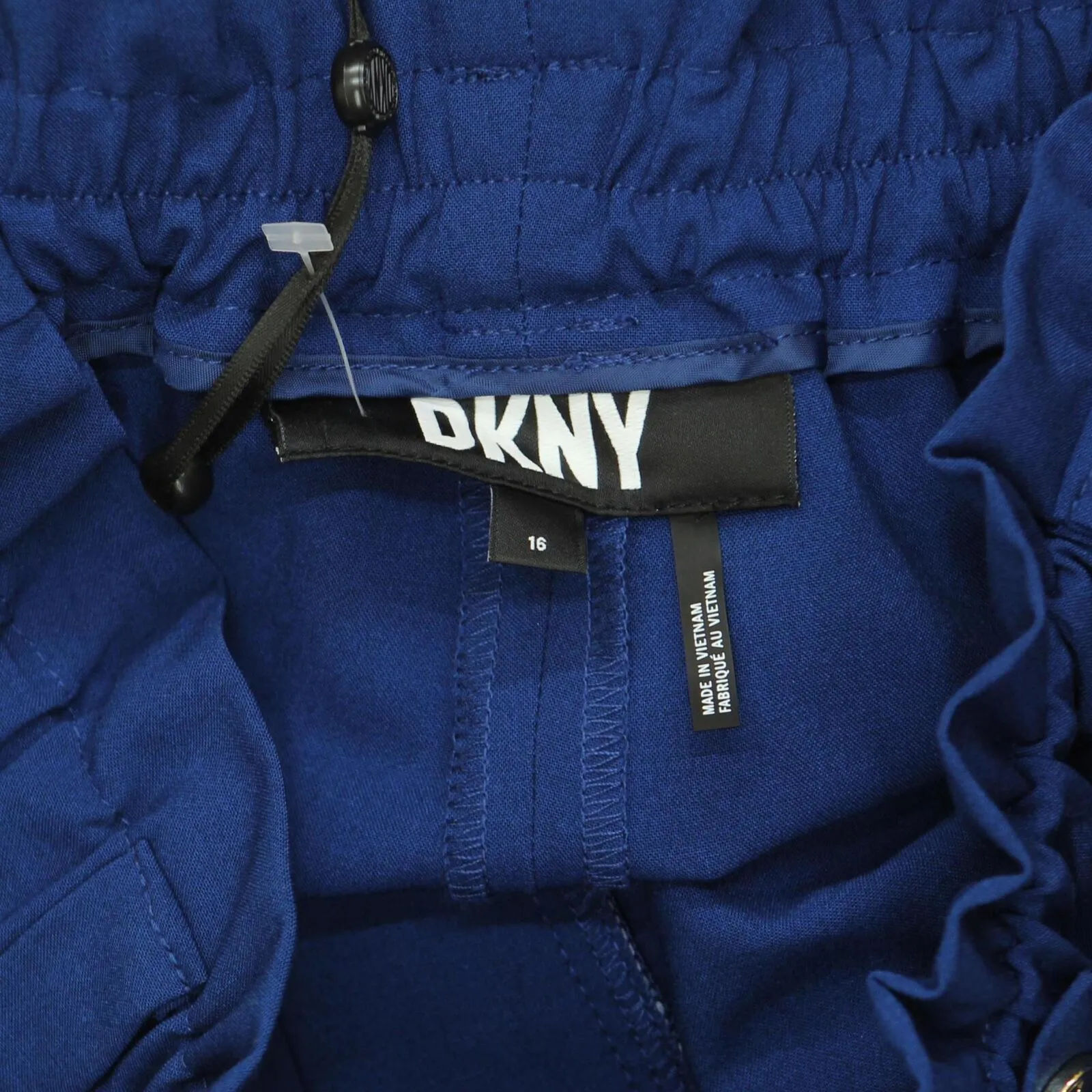 DKNY Women's High-Rise Paperbag-Waist Ankle Pants UE2P7566