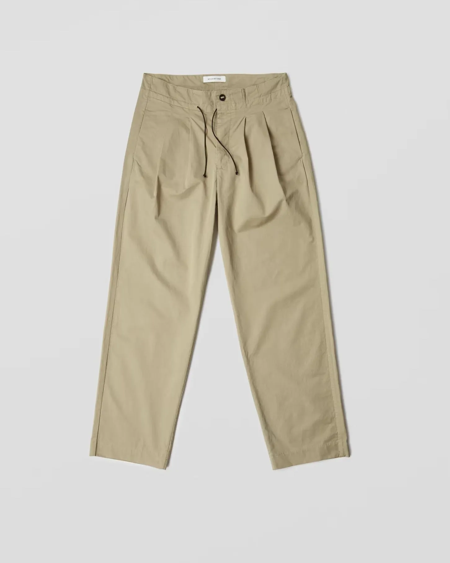 DM1-8 Pleated Pants Sand