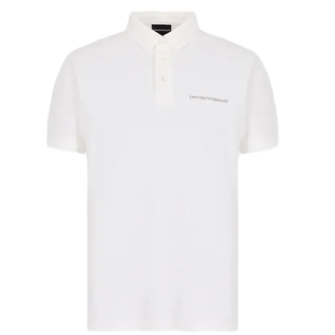 EMPORIO ARMANI JERSEY POLO SHIRT WITH LOGO