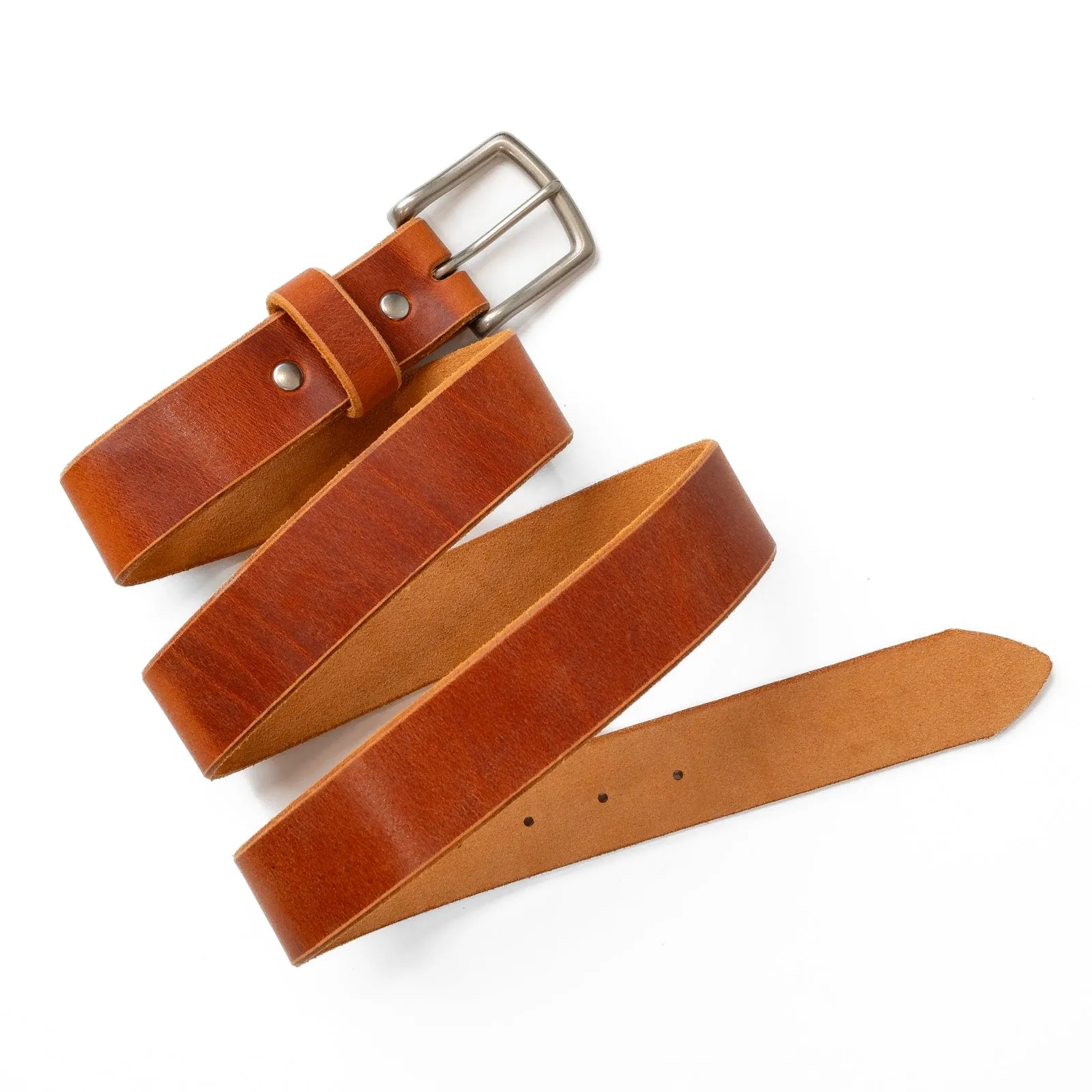 English Tan Belt & Wallet Bundle