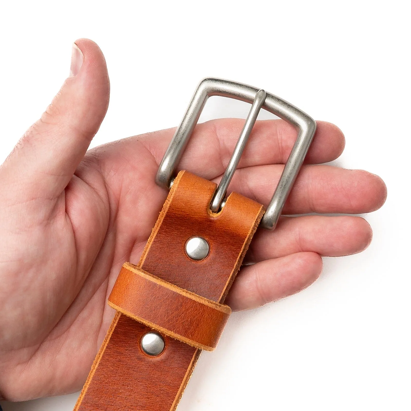 English Tan Belt & Wallet Bundle